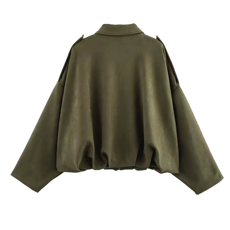Cazadora bomber oversize Vintage
