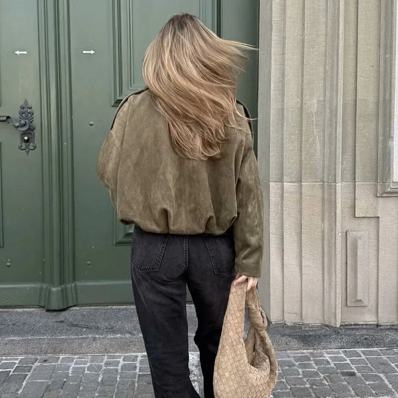 Cazadora bomber oversize Vintage