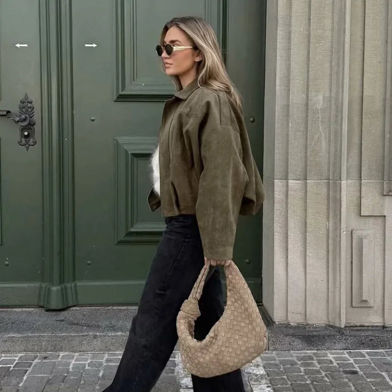 Cazadora bomber oversize Vintage