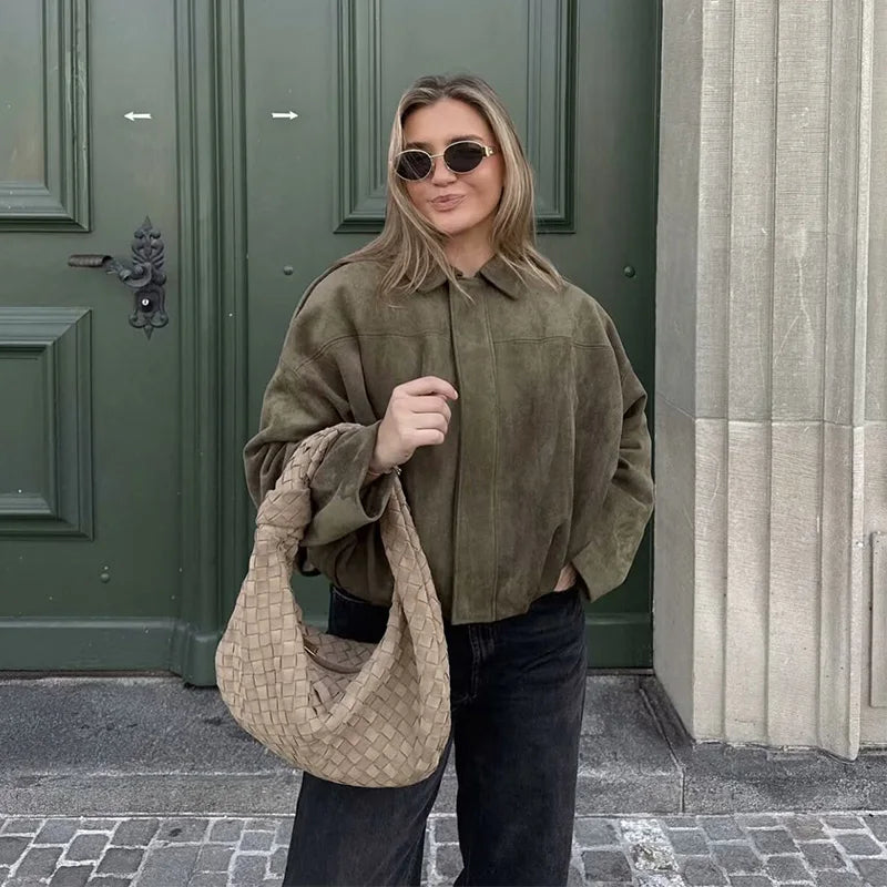 Cazadora bomber oversize Vintage